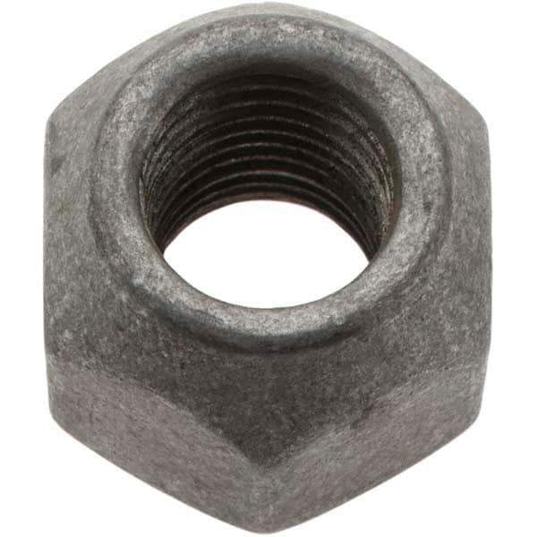 Value Collection - M12-1.5 Zinc Finish Open Wheel Nut - 21mm Hex, 18mm Overall Length, 60° Seat Angle - Top Tool & Supply