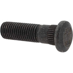 Value Collection - M12x1.5 Wheel Hub Bolt Wheel Stud - 13.08mm Knurl, 42mm OAL, 12.5mm Shoulder Length - Top Tool & Supply