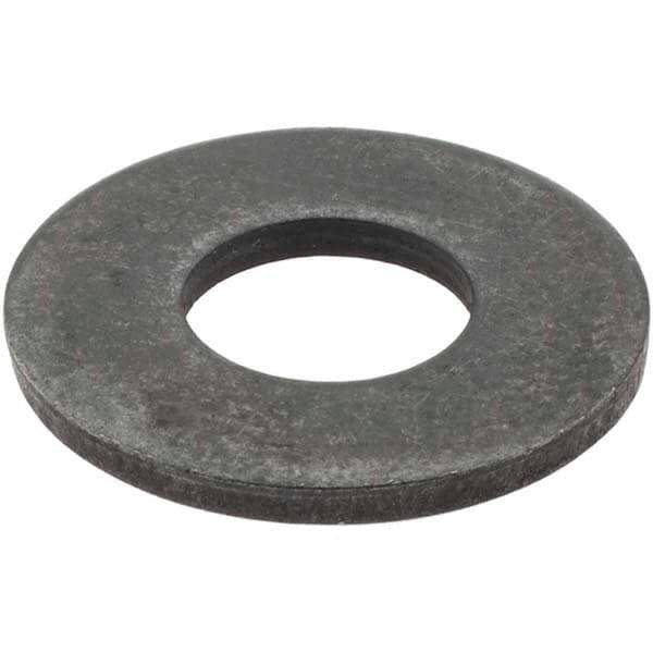 Value Collection - 3/8" Screw, Grade 8 Steel USS Flat Washer - 7/16" ID x 1" OD, Plain Finish - Top Tool & Supply