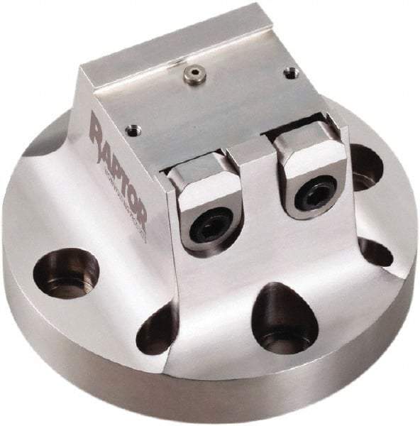 Raptor Workholding - 1-1/2" Jaw Width, 3" High Dovetail Vise - For Use with 4 & 5 Axis Workholding Systems - Top Tool & Supply