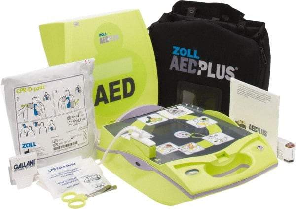 Zoll - AED Program Management Adult Pad Defibrillator - Duracell 123A Battery Included, Includes Nylon Carrying Case - Top Tool & Supply