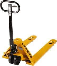 Lift-Rite - 5,000 Lb Capacity, 6-3/4" Lift Industrial Pallet Truck - 2" Min Lift Height, 48" Fork Length x 6" Fork Width, 27" Overall Width - Top Tool & Supply