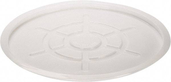 Vestil - Round Polyethylene Closed Head Drum Cover for 55 Gallon Container - 25" Wide - Top Tool & Supply