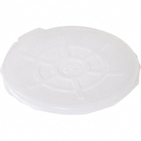 Vestil - Round Polyethylene Open Head Drum Cover for 55 Gallon Container - 25" Wide - Top Tool & Supply