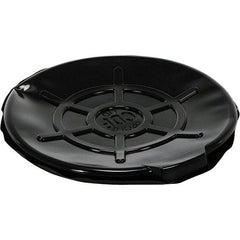 Vestil - Round Polyethylene Open Head Drum Cover for 55 Gallon Container - 25" Wide - Top Tool & Supply