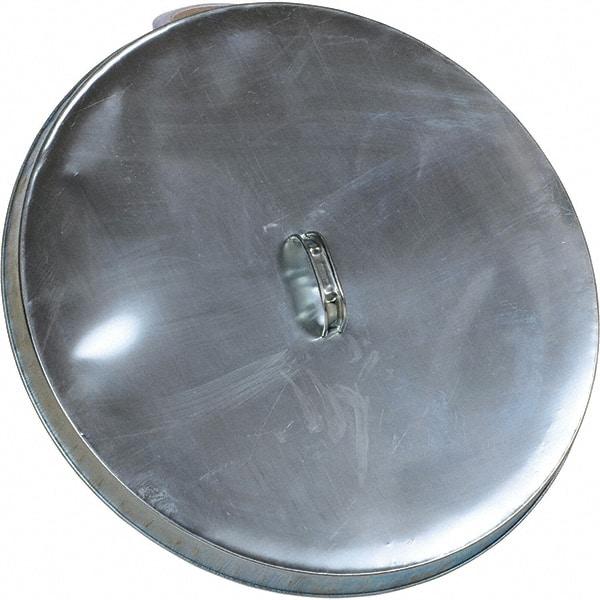 Vestil - 55 Gal, Steel Drum Cover - 25" Diam, Rigid Smooth Liner - Top Tool & Supply