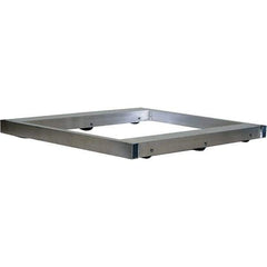 Vestil - 4,000 Lb Capacity Aluminum Pallet Dolly - 42" Long x 36" Wide x 4-1/4" High, 3" Wheels - Top Tool & Supply