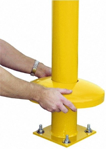 Vestil - Bollard Mounting Kits & Hardware Type: Dome Base Cover For Use With: 4-1/2" Diameter Bollards - Top Tool & Supply