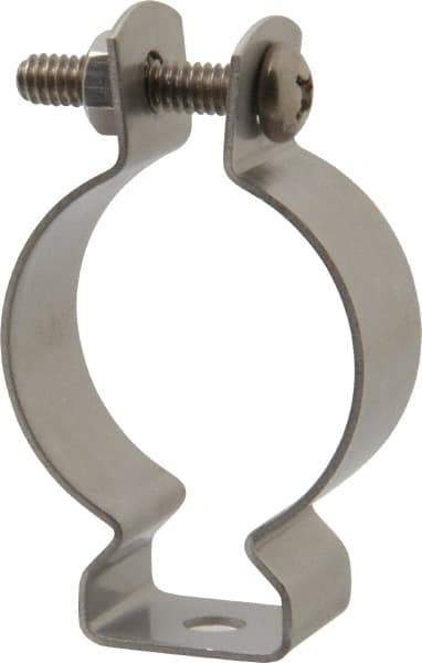 Cooper B-Line - Stainless Steel Rigid/EMT Conduit Hanger with Bolt - 1-1/2" EMT, 1-1/4" Rigid, 1/4" Rod - Top Tool & Supply