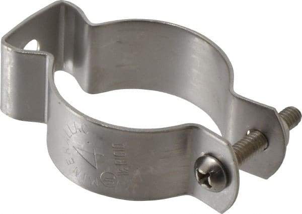 Cooper B-Line - Stainless Steel Rigid Conduit Hanger with Bolt - 1-1/2" Rigid, 5/16" Rod - Top Tool & Supply