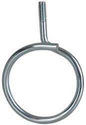 Cooper B-Line - 2" Pipe, Steel Threaded Bridle Rings - Silver, Zinc Plated, 50 Lb Capacity - Top Tool & Supply