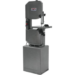 Jet - 13-1/2 Inch Throat Capacity, Step Pulley Vertical Bandsaw - 3300 (Wood), 39, 57, 78, 107, 142, 196, 278 (Metal) SFPM, 1 HP, Single Phase - Top Tool & Supply