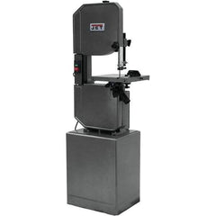 Jet - 13-1/2 Inch Throat Capacity, Step Pulley Vertical Bandsaw - 3300 (Wood), 39, 57, 78, 107, 142, 196, 278 (Metal) SFPM, 1 HP, Three Phase - Top Tool & Supply