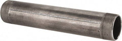 B&K Mueller - Schedule 40, 2" Diam x 12" Long Steel Black Pipe Nipple - Threaded - Top Tool & Supply