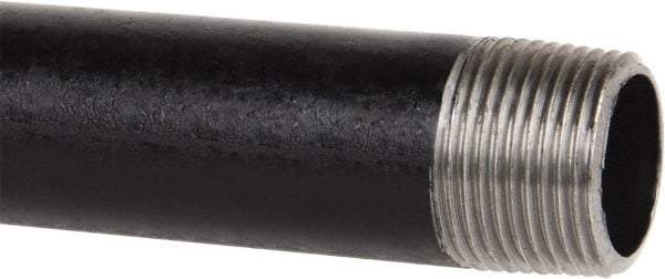 B&K Mueller - Schedule 40, 3/4" Diam x 30" Long Steel Black Pipe Nipple - Threaded - Top Tool & Supply