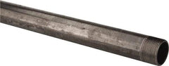 B&K Mueller - Schedule 40, 1-1/4" Diam x 48" Long Steel Black Pipe Nipple - Threaded - Top Tool & Supply