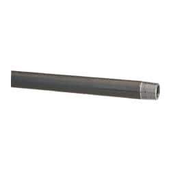 B&K Mueller - Schedule 40, 3/4" Diam x 72" Long Steel Black Pipe Nipple - Threaded - Top Tool & Supply