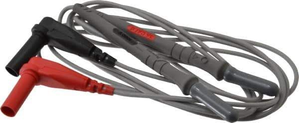 Pomona - Red/Black Electrical Test Equipment Probe - Use with Digital Multimeters - Top Tool & Supply