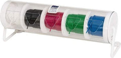 Alpha Wire - 24 AWG, 7 Strand, 500' OAL, Hook Up Wire - Black, Blue, Green, Red & White PVC Jacket, 0.059" Diam - Top Tool & Supply