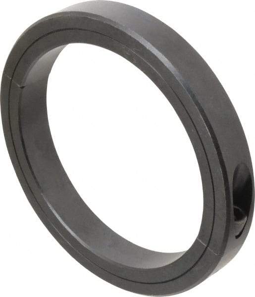 Climax Metal Products - 4-15/16" Bore, Steel, Two Piece Clamp Collar - 6-1/4" Outside Diam, 7/8" Wide - Top Tool & Supply