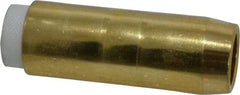 Bernard - MIG Nozzle Insulator Welder Nozzle/Tip/Insulator - 5/8" Wire Outside Diam - Exact Industrial Supply