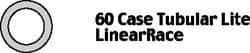 Thomson Industries - 2" Diam, 2' Long, Steel Tubular Round Linear Shafting - 58-63C Hardness, 0.062 Tolerance - Top Tool & Supply