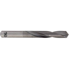 Screw Machine Length Drill Bit: 0.1102″ Dia, 135 °, Solid Carbide Bright/Uncoated, Right Hand Cut, Spiral Flute, Straight-Cylindrical Shank, Series 215