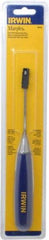 Irwin - 10-3/4" OAL x 1/8" Blade Width Wood Chisel - Polypropylene Handle - Top Tool & Supply