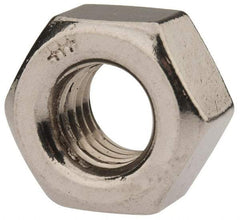 Value Collection - M10x1.50 Metric Coarse Stainless Steel Right Hand Heavy Hex Nut - 17mm Across Flats, 10mm High, Uncoated - Top Tool & Supply