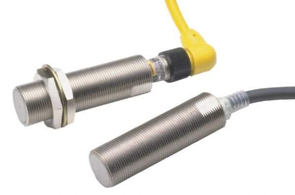 Omron - NC, NC, 2mm Detection, Cylinder Shielded, Inductive Proximity Sensor - 2 Wires, IP67, 12 to 24 VDC, M12x1 Thread, 69mm Long x 21mm Wide - Top Tool & Supply