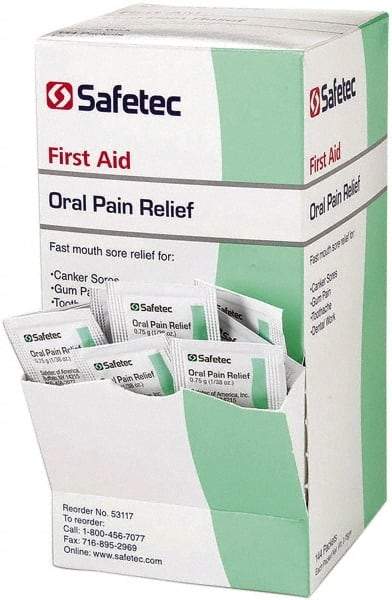 Medique - Safetec Gel - Oral Pain Relief - Top Tool & Supply