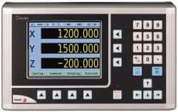 Fagor - 3 Axis, 32" X-Axis Travel, 14" Y-Axis Travel, 16" Z-Axis Travel, Milling DRO System - 0.0002", 0.0005", 0.001" Resolution, 10µm Accuracy, LCD Display - Top Tool & Supply