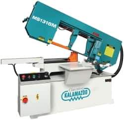 Clausing - 18-1/2 x 10-1/2" Max Capacity, Manual Variable Speed Pulley Horizontal Bandsaw - 102 to 377 SFPM Blade Speed, 230/460 Volts, 3 hp, 3 Phase - Top Tool & Supply