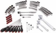 Blackhawk by Proto - 150 Piece 1/4, 3/8, 1/2" Drive Master Tool Set - Top Tool & Supply