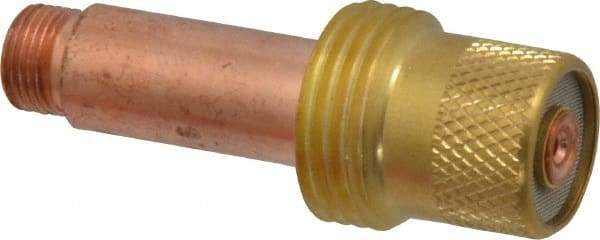 Value Collection - 1/16 Inch Gas Lens TIG Torch Collet Body - Suitable for 17, 18, 26, Industry Standard No. 45V25 - Exact Industrial Supply