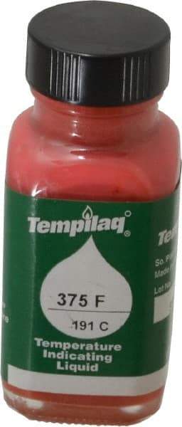 Tempil - 375°F Temp Indicating Liquid - 2 Ounce Container, 191°C - Top Tool & Supply