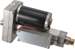 Duff-Norton - 4" Stroke Len, 25% Duty Cycle, 12 Volt, Linear Electromechanical Actuator with Limit Switch - DC Input, 0.37" per Second, 250 Lb Capacity - Top Tool & Supply