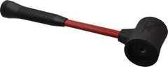 Proto - 2 Lb Head 2-1/2" Face Soft Face Hammer without Faces - 14-3/4" OAL, Fiberglass Handle - Top Tool & Supply