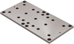 Jergens - 40" Long x 20" Wide Steel Fixture Plate - 1-1/4" Plate Thickness - Top Tool & Supply