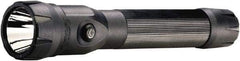 Streamlight - White LED Bulb, 385 Lumens, Industrial/Tactical Flashlight - Black Plastic Body, 1 AA Battery Included - Top Tool & Supply