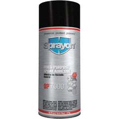 Krylon - 16.75 oz Aerosol White Spray Adhesive - High Tack, 350°F Heat Resistance, Low Strength Bond, Flammable, Series SP7000 - Top Tool & Supply