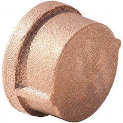 Merit Brass - Brass & Chrome Pipe Fittings Type: Cap Fitting Size: 3 - Top Tool & Supply