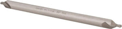 Hertel - #4-1/2 Plain Cut 60° Incl Angle High Speed Steel Combo Drill & Countersink - Top Tool & Supply