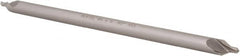 Hertel - #4 Plain Cut 60° Incl Angle High Speed Steel Combo Drill & Countersink - Top Tool & Supply