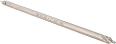 Hertel - #2 Plain Cut 60° Incl Angle High Speed Steel Combo Drill & Countersink - Top Tool & Supply