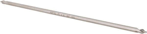 Hertel - #1 Plain Cut 60° Incl Angle High Speed Steel Combo Drill & Countersink - Top Tool & Supply