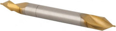 Hertel - #4/0 Plain Cut 60° Incl Angle High Speed Steel Combo Drill & Countersink - Top Tool & Supply