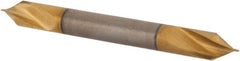 Hertel - #5/0 Plain Cut 60° Incl Angle High Speed Steel Combo Drill & Countersink - Top Tool & Supply