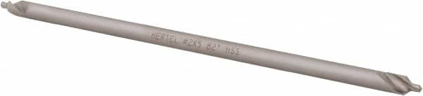 Hertel - #2 Plain Cut 82° Incl Angle High Speed Steel Combo Drill & Countersink - Top Tool & Supply