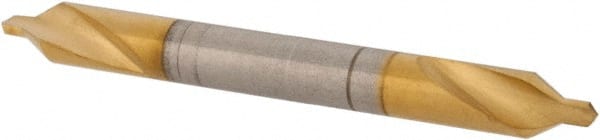 Hertel - #1 Plain Cut 60° Incl Angle High Speed Steel Combo Drill & Countersink - Top Tool & Supply